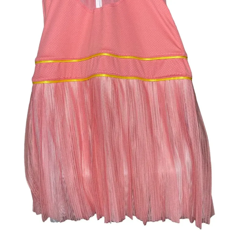 Nike Maria Sharpova Pink Tennis Dress Ballerina Coral Sphere Size Medium NWT - Picture 12 of 16